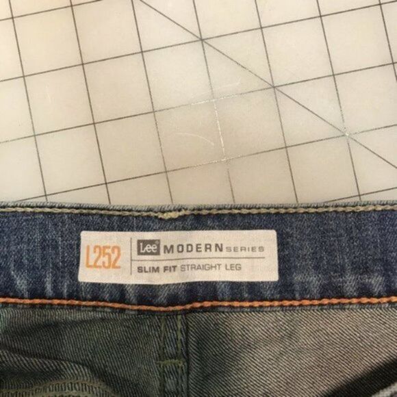 Lee Modern Series Slim Fit Straight Leg 34x32 Y - Picture 4 of 13